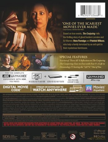 The Conjuring (Obecność) (steelbook) [Blu-Ray 4K]