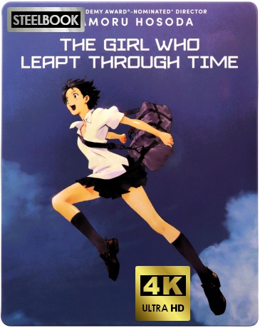 The Girl Who Leapt Through Time (O dziewczynie skaczącej przez czas) (steelbook) [Blu-Ray 4K]+[Blu-Ray]