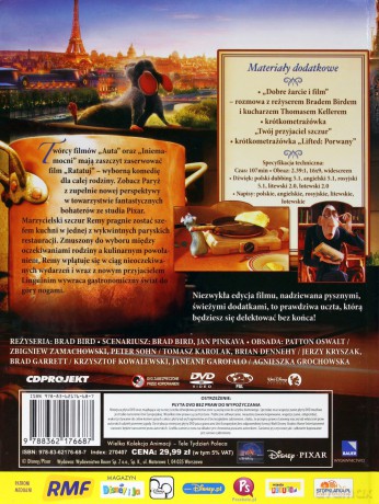 Ratatuj (Disney) (booklet) [DVD]
