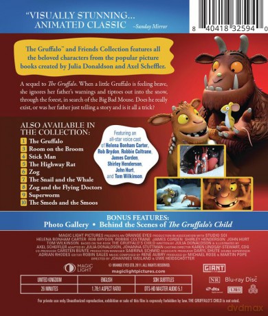 The Gruffalo's Child (Dziecko Grufołaka) [Blu-Ray]