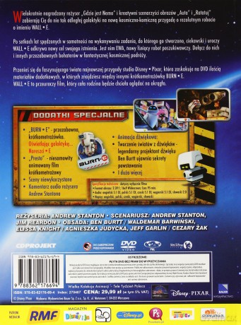 Wall-E (Disney) (booklet) [DVD] (Walle)