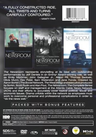 The Newsroom: The Complete Series [DVD]