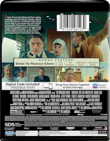 The Phoenician Scheme (Fenicki układ) [Blu-Ray 4K]+[Blu-Ray]