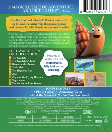 The Snail and the Whale (Ślimak i wieloryb) [Blu-Ray]