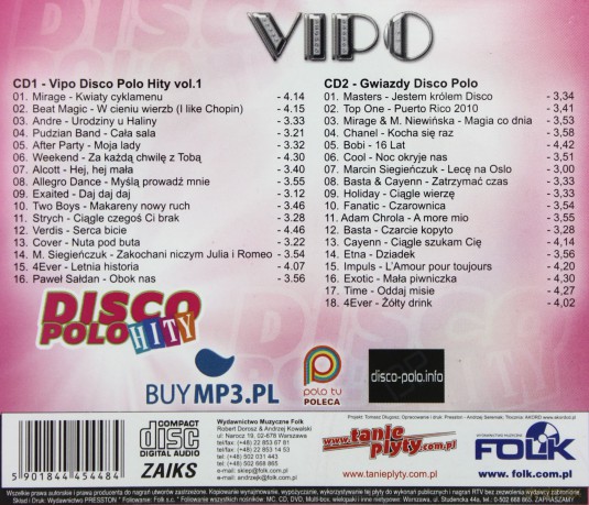 Vipo Disco Polo Hity Vol. 1 [2CD]