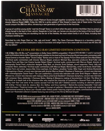 The Texas Chainsaw Massacre (Teksańska masakra piłą mechaniczną) [Blu-Ray 4K]