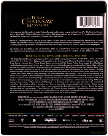The Texas Chainsaw Massacre (Teksańska masakra piłą mechaniczną) [Blu-Ray 4K]