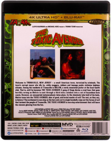 The Toxic Avenger (Toksyczny mściciel) [Blu-Ray 4K]+[Blu-Ray]
