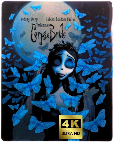 Tim Burton's Corpse Bride (Gnijąca panna młoda) (steelbook) [Blu-Ray 4K]+[Blu-Ray]