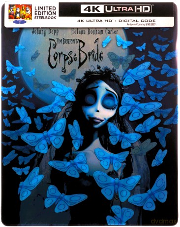 Tim Burton's Corpse Bride (Gnijąca panna młoda) (steelbook) [Blu-Ray 4K]+[Blu-Ray]