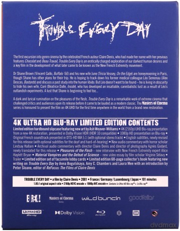 Trouble Every Day (Głód miłości) [Blu-Ray 4K]+[Blu-Ray]