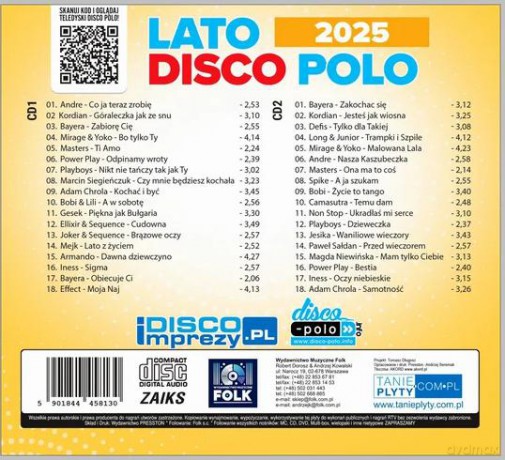 Lato 2025 Disco Polo [2CD]