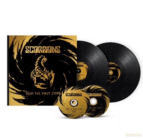 Scorpions: From The First Sting (Deluxe) (Coloured) [BOX] [2xWinyl]+[2CD]