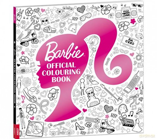 Barbie Official Colouring Book KD-1101 [KSIĄŻKA]