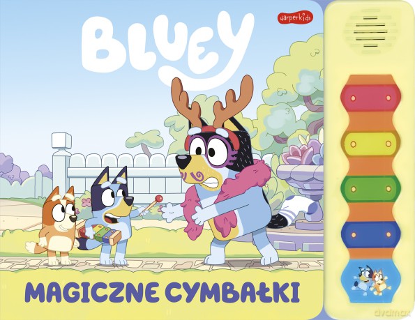Bluey. Magiczne cymbałki. Książeczka z dźwiękami [KSIĄŻKA]