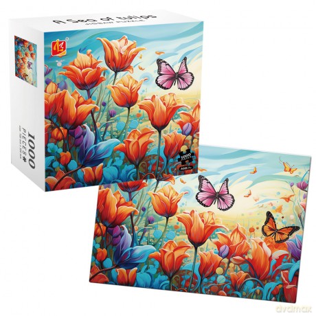 CASTORLAND 1000 el. Tulipany [PUZZLE]