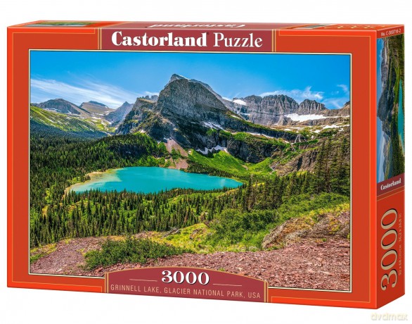 CASTORLAND 3000 el. Grinnell Lake Glacier National Park USA C-300716-2 [PUZZLE]