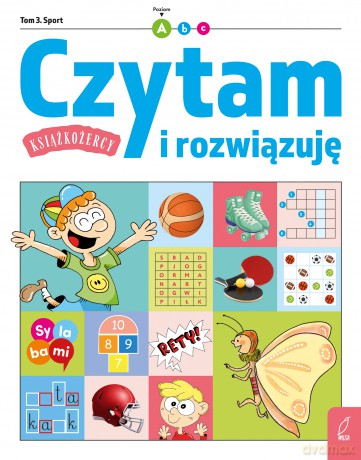 Czytam i rozwiązuję. Sport. Książkożercy. Poziom A [KSIĄŻKA]