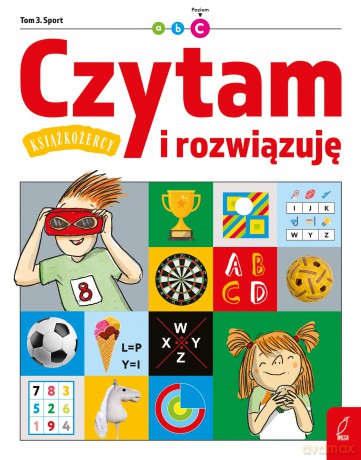 Czytam i rozwiązuję. Sport. Książkożercy. Poziom C [KSIĄŻKA]