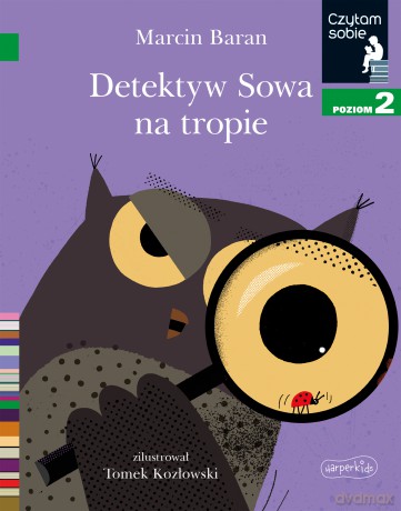 Detektyw Sowa na tropie. Czytam sobie. Poziom 2 - Marcin Baran [KSIĄŻKA]