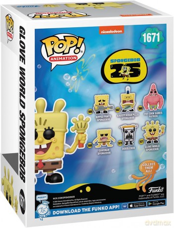 Figurka Spongebob Squarepants Glove World 1671 Funko Pop