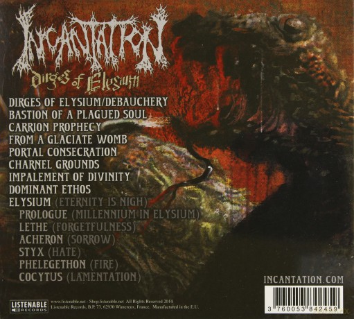 Incantation: Dirges Of Elysium (digipack) [CD]