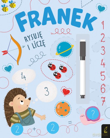 Franek rysuję i liczę. Jeżyk Franek [KSIĄŻKA]