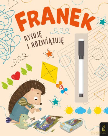 Franek rysuję i rozwiązuję. Jeżyk Franek [KSIĄŻKA]
