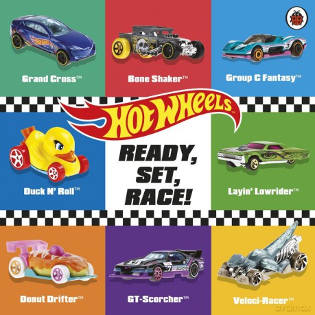 Hot Wheels. Ready, Set, Race! wer. angielska [KSIĄŻKA]