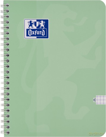 Kołozeszyt A5 80k.kratka Oxford Touch pastel 1szt.mix