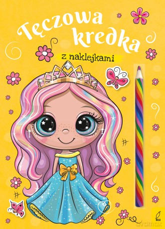 Królewna. Tęczowa kredka [KSIĄŻKA]