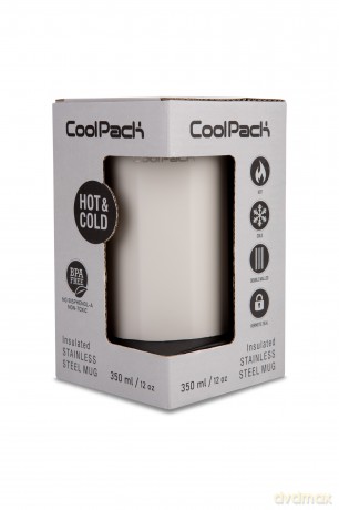 Kubek termiczny 350ml Coolpack Coffee Mug Tom Grey