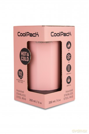 Kubek termiczny 350ml Coolpack Coffee Mug Tom Powder Pink