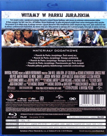 Park Jurajski [Blu-Ray]