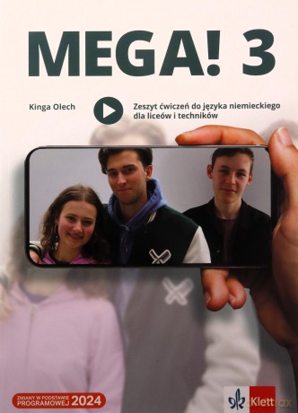 Mega! 3 Zeszyt ćwiczeń ucznia do języka niemieckiego dla liceów i techników - Claudia Brass, Dagmar Gluck [KSIĄŻKA]