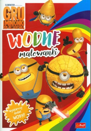 Minionki malowanka wodna [KSIĄŻKA]