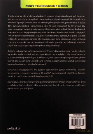 Modele podstawowe AI. Nowe dylematy platformizacji w gospodarce cyfrowej - Włodzimierz Szpringer [KSIĄŻKA]