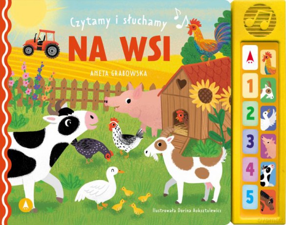 Na wsi. Czytamy i słuchamy - Aneta Grabowska [KSIĄŻKA]