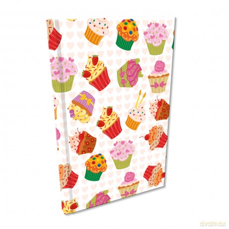 Notes A5 kratka Soft Touch Candy