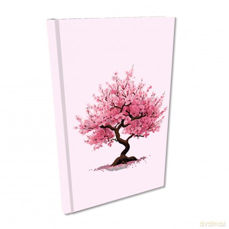 Notes A5 kratka Soft Touch Drzewo