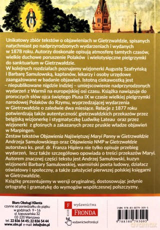 Objawienia w Gietrzwałdzie - Andrzej Samulowski [KSIĄŻKA]