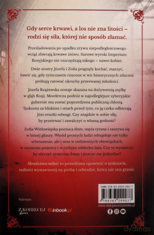 Otuleni syberyjskim wiatrem. Skradziona miłość - Wioletta Piasecka [KSIĄŻKA]