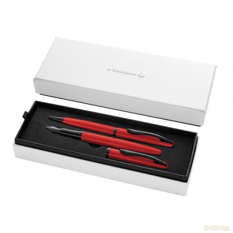 Pióro wieczne Pelikan+ długopis Jazz Noble Elegance Red