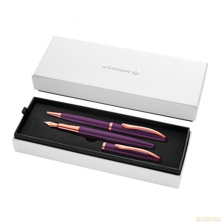 Pióro wieczne Pelikan+ długopis Noble Elegance Viola