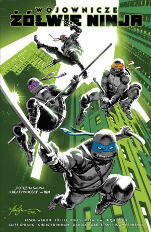 Powrót do Nowego Jorku. Wojownicze Żółwie Ninja (Tom 1) - Jason Aaron, Joelle Jones [KSIĄŻKA]