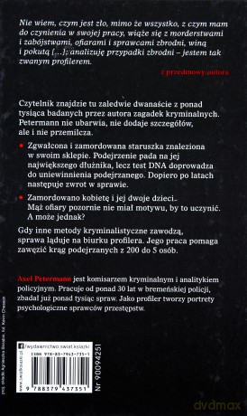 Na tropie zła. Raporty profilera - Axel Petermann [KSIĄŻKA]