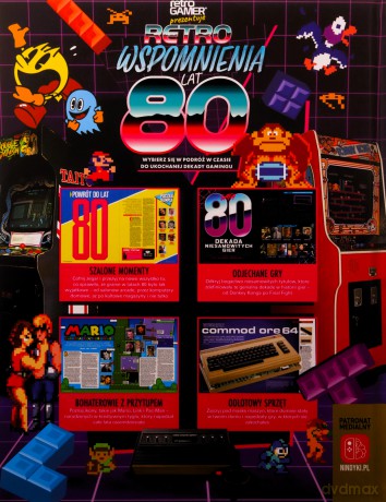 Retro Wspomnienia lat 80. Wybierz się w podróż w czasie do ukochanej dekady gamingu [KSIĄŻKA]