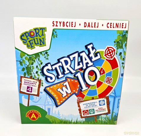 Rodzinna Gra Zręcznościowa - Strzał w 10 [GRA]