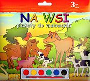 Na wsi. Plakaty do malowania [KSIĄŻKA]