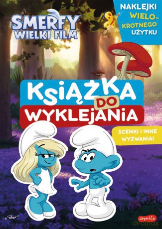 Smerfy. Wielki Film. Książka do wyklejania [KSIĄŻKA]